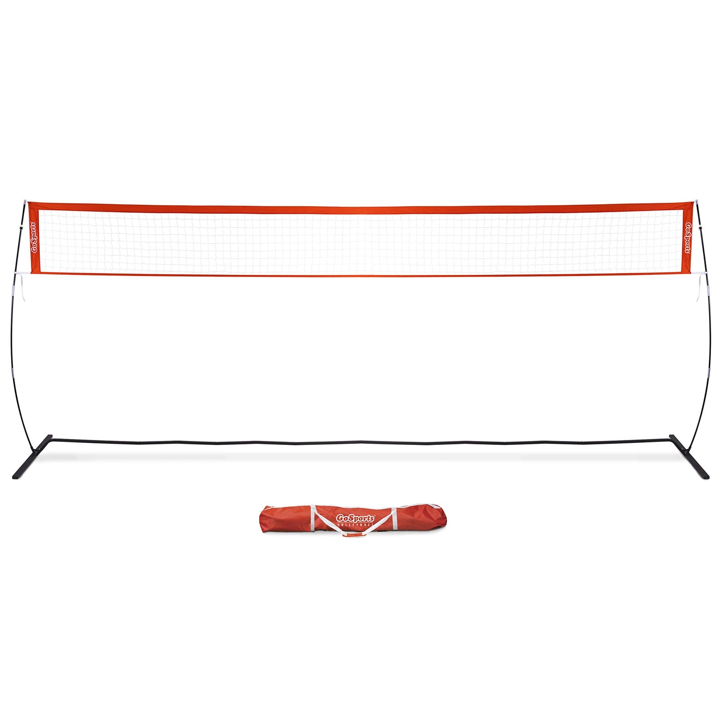 12 Ft Freestanding Volleyball Training Net For Indoor Our Outdoor Use - Instant Setup And Height Adjustable