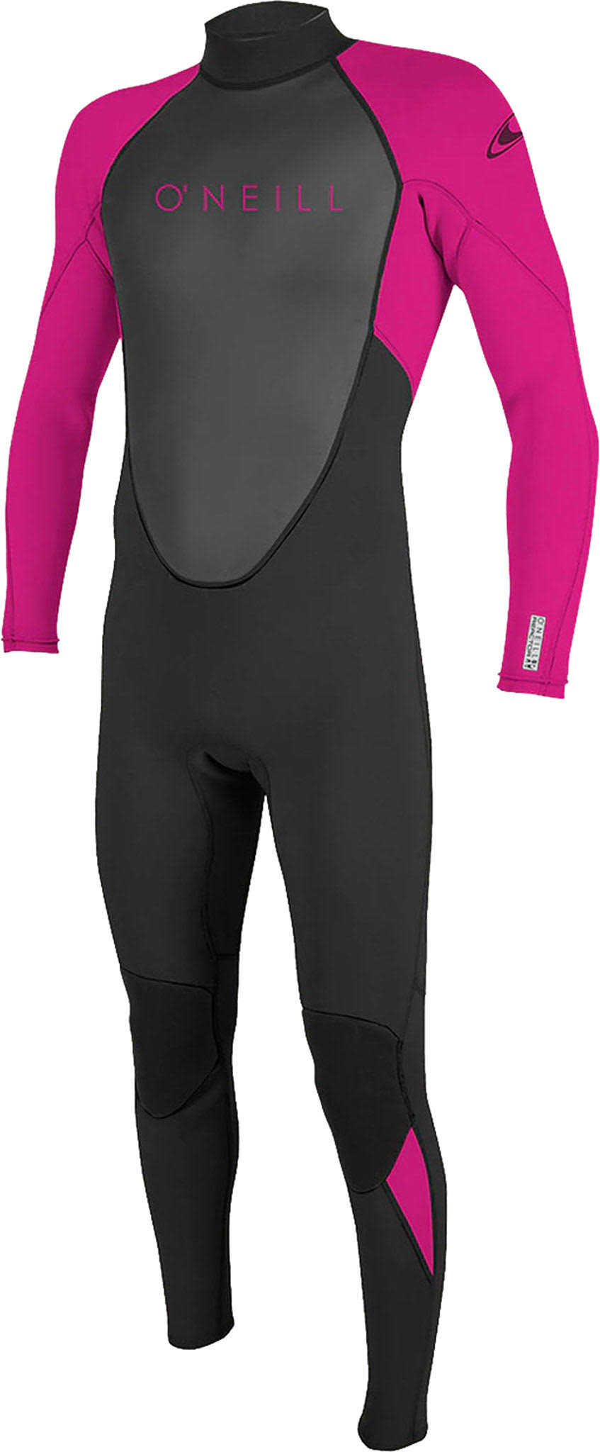 Youth Reactor-2 3/2mm Back Zip Full Wetsuit Black, 8