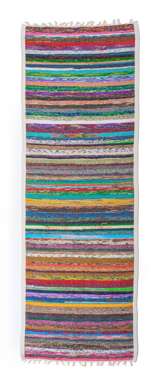 Yoga Recycled Sari Rug | Cotton