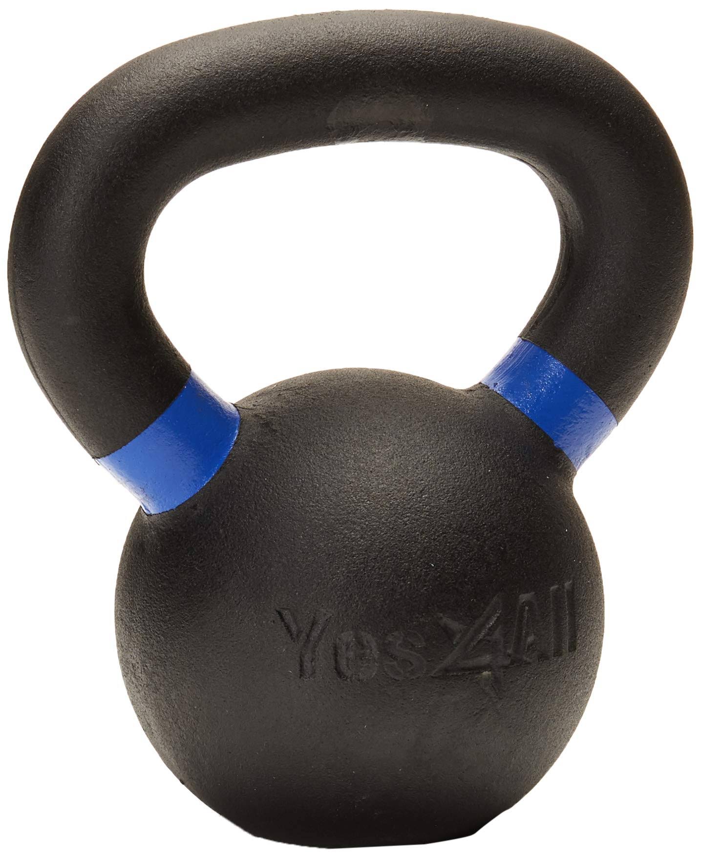 12kg / 26lb Powder Coated Kettlebell, Single